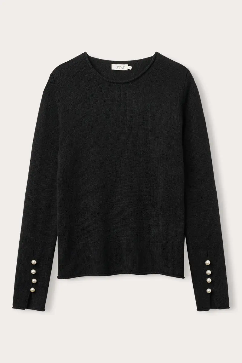 Abbelone Sweater - Black - O'Tay