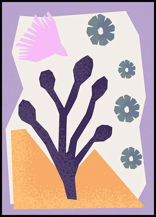 Abstract Garden Plakat