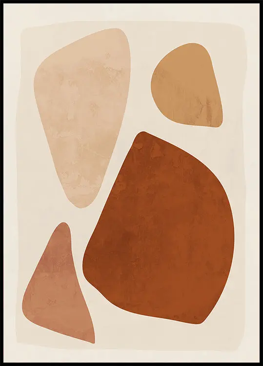 Abstract Shapes 47 Poster