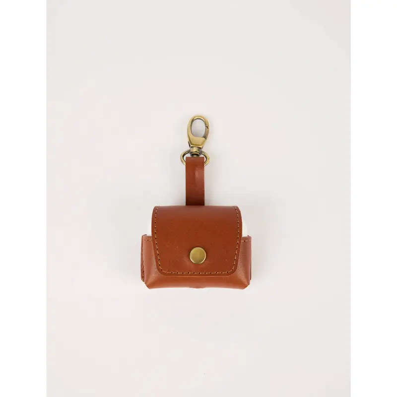 Airpods Case Cognac Leather