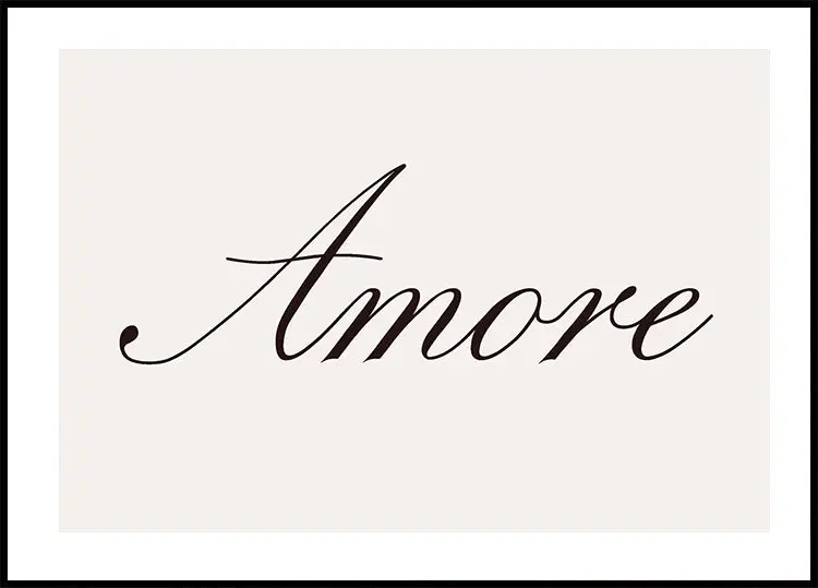 Amore Plakat