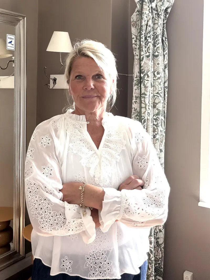 Annsofie - Blouse - White - Gustav