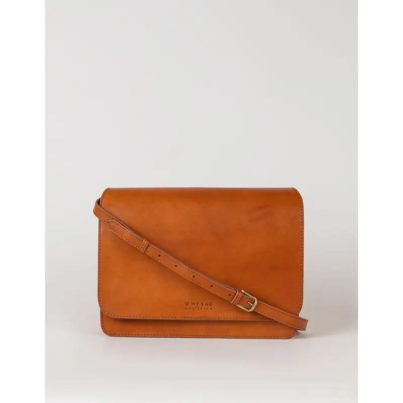 Audrey Classic Leather Cognac