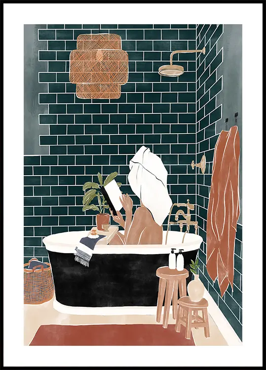 Bathroom Babe Plakat