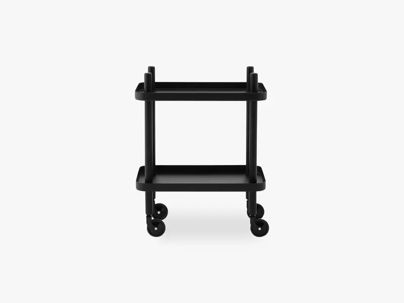 Block Table, Black/Black