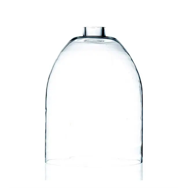 Bred glas lanterne - Large