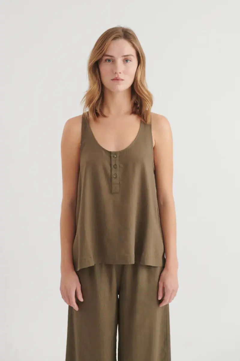 Carina Tank - Sea Turtle - Basic Apparel