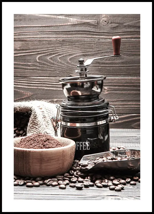 Coffee Mill Plakat