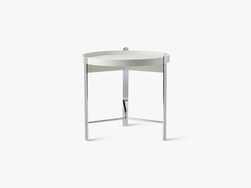 Compose Ø50, White/chrome