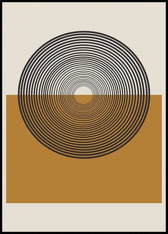 Concentric Reflections Poster