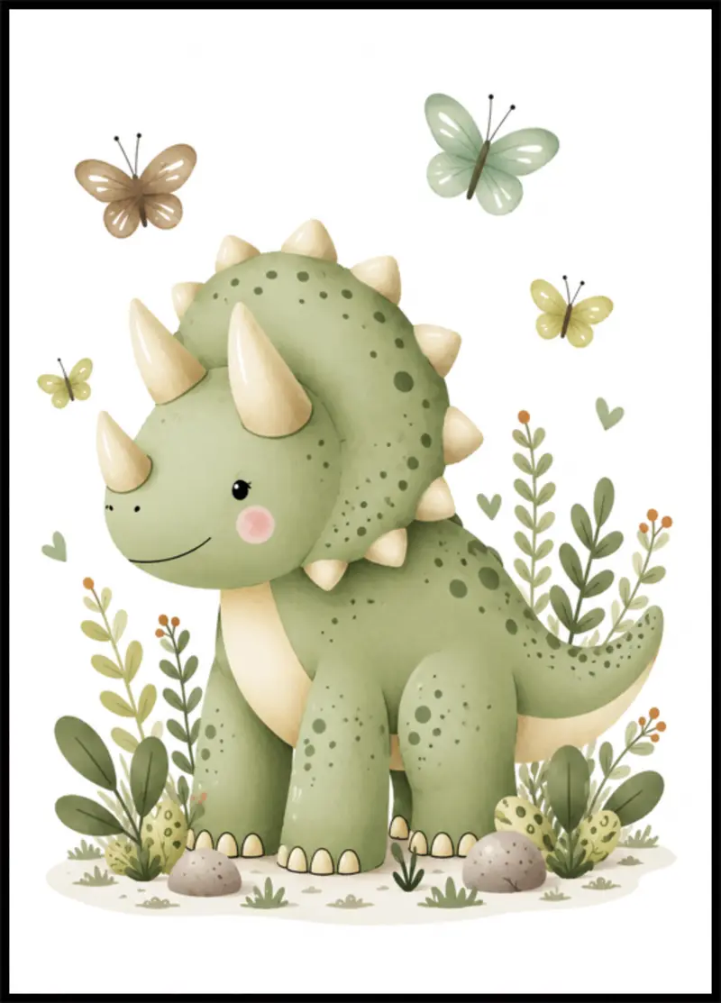 Cute Dinosaur Nursery