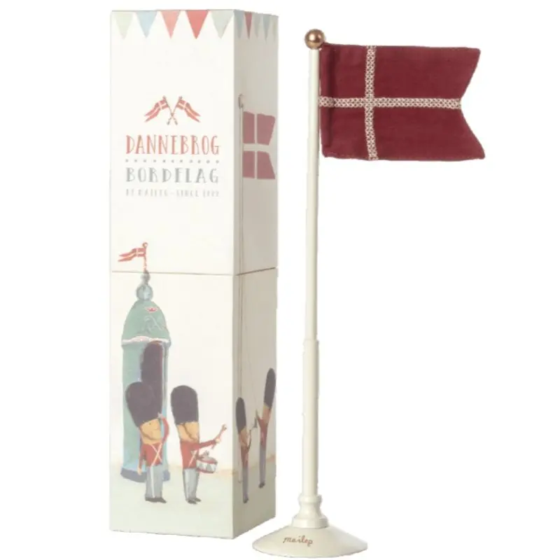 Dannebrog - Bordflag - 25 cm