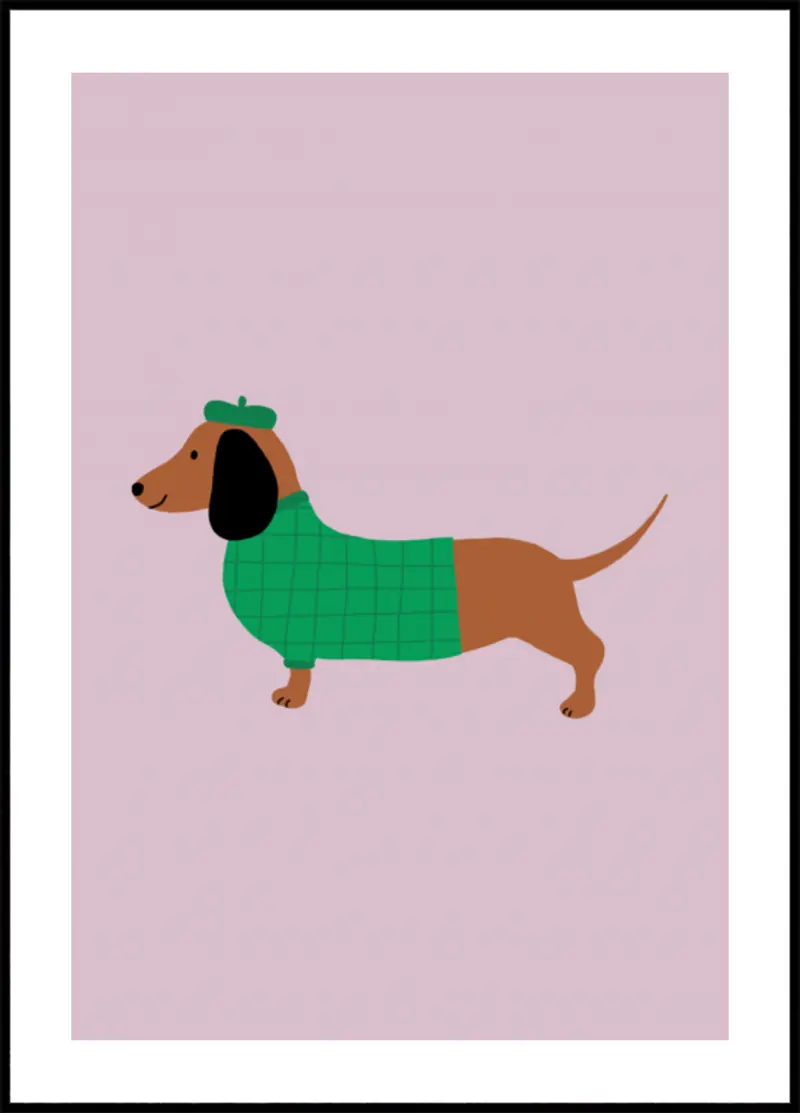 Dapper Dog in Sweater