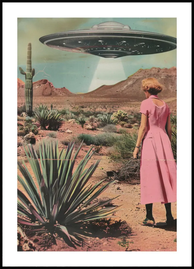 Desert UFO Encounter