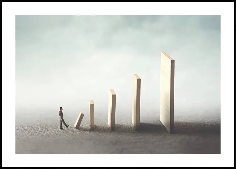Domino Effect Plakat