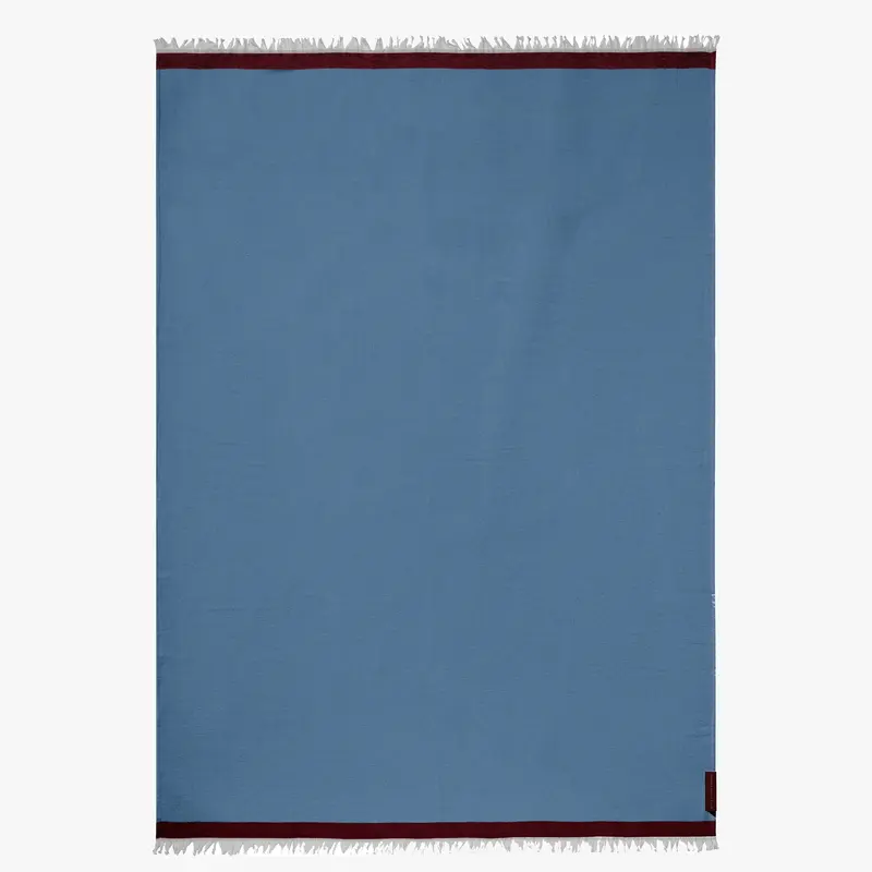 DUET plaid, Cobalt