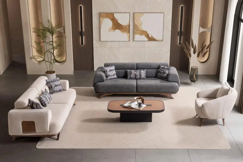 Elis 3+3+1 Sofasæt