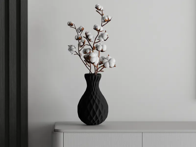 Facet Diamond Vase