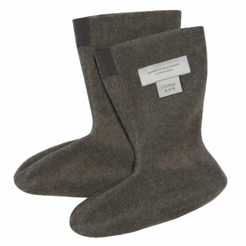 Fleece sokker - Bark