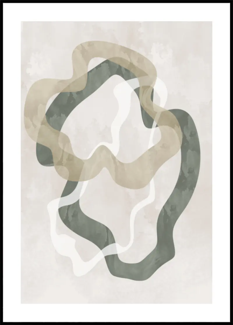 Flowing Earthy Abstract