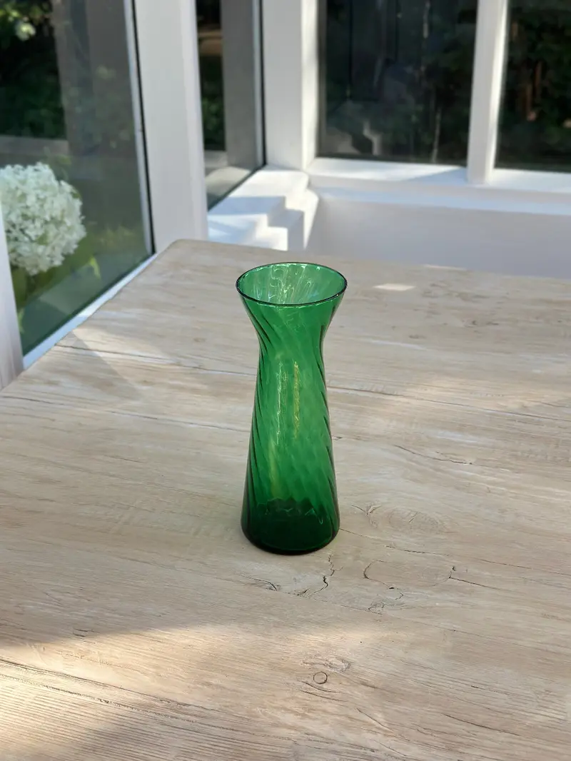 Hyacintglas - mørkegrøn