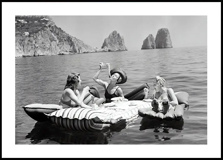 intage Summer Plakat