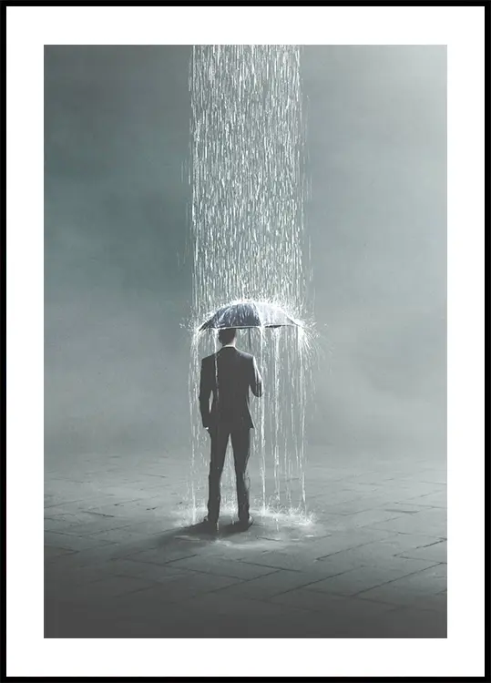 Isolated Rainfall Plakat