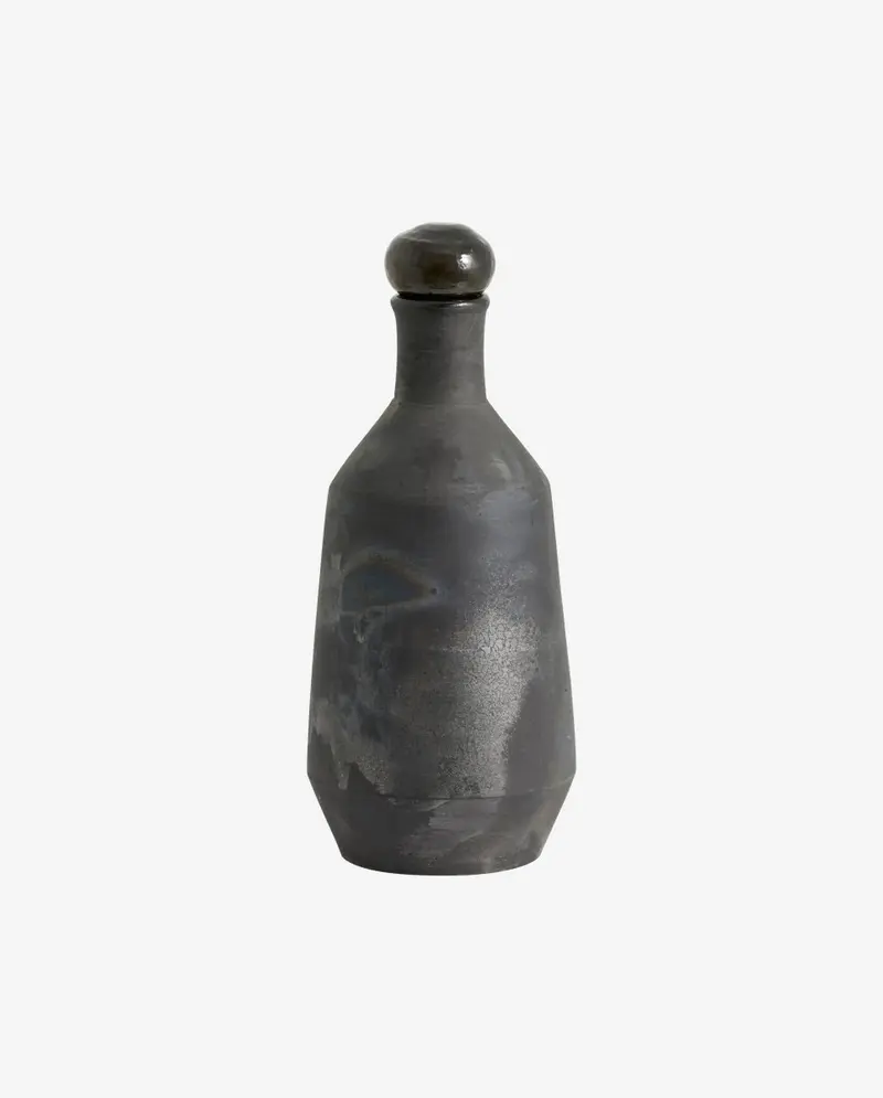 JUNIPER flaske m. låg - sort