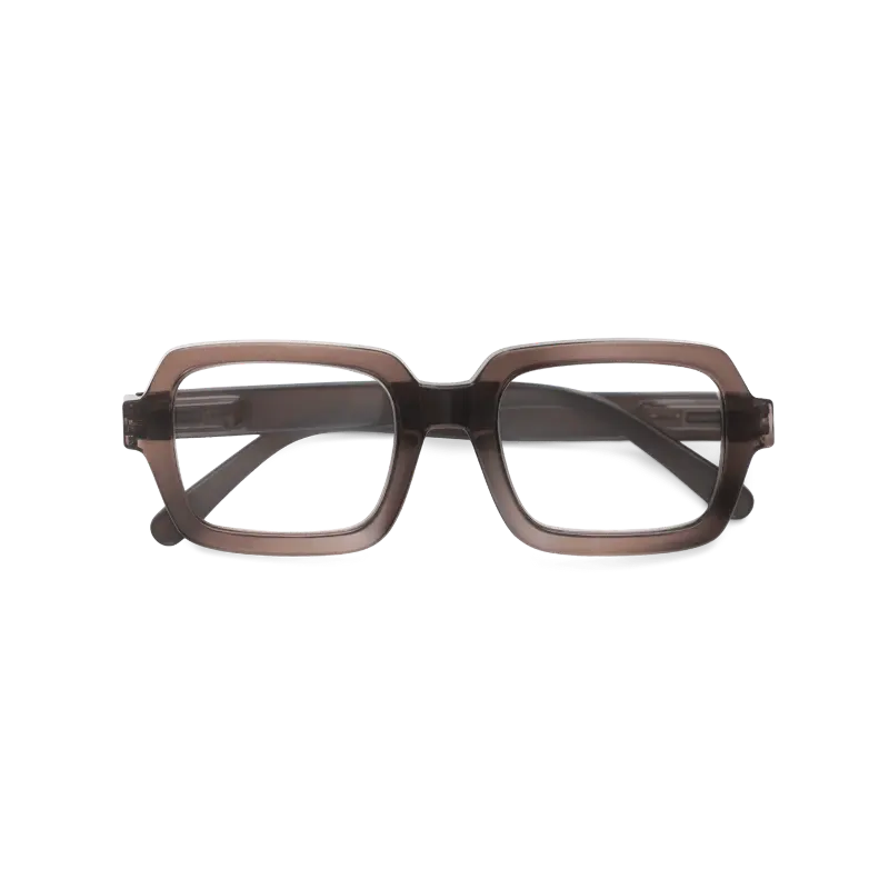 Læsebrille - Square - Coffee