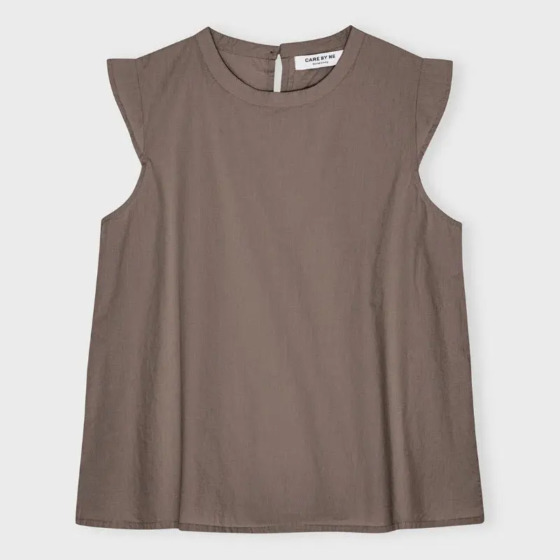Laura Leaf top - Brown