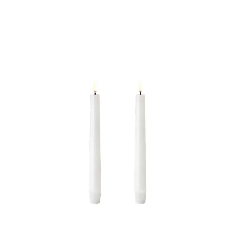 LED Kronelys - 20 cm