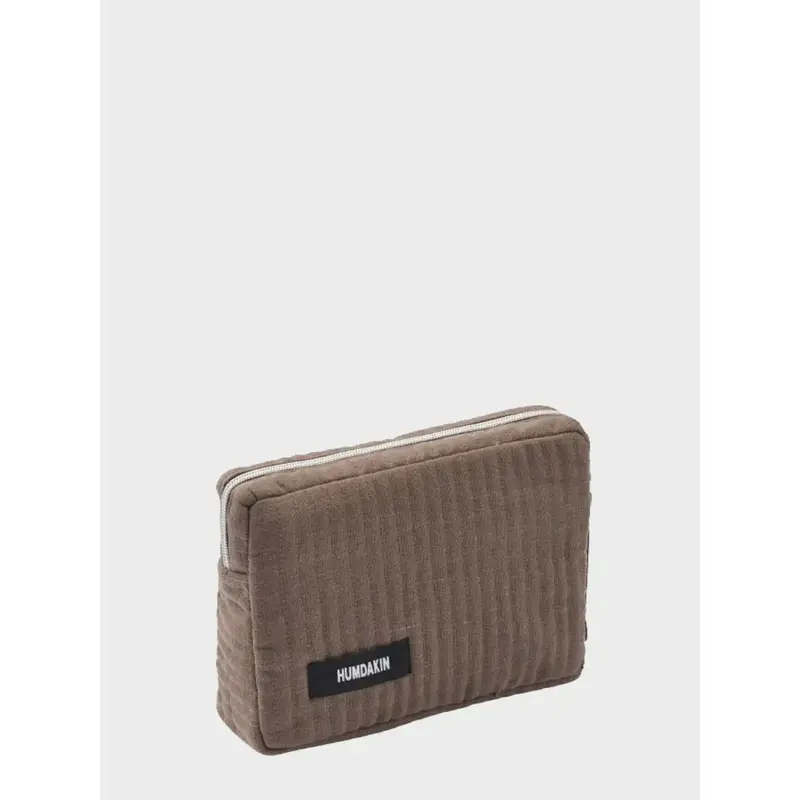 Linen Cosmetic Bag