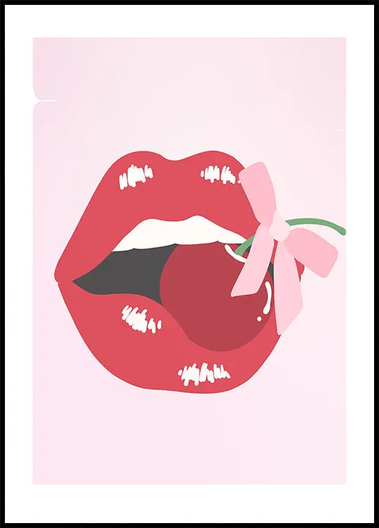 Lips Plakat