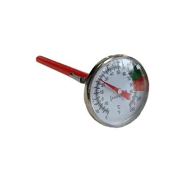 Mælketermometer, stål