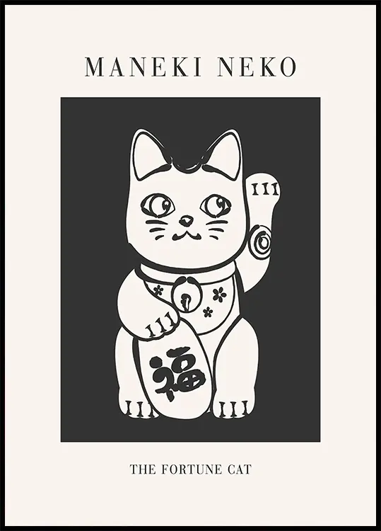 Manekineko Plakat