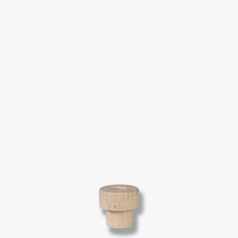 MARBLE lysestage, small, Sand