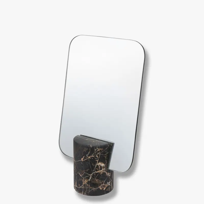 MARBLE mirror, Brown