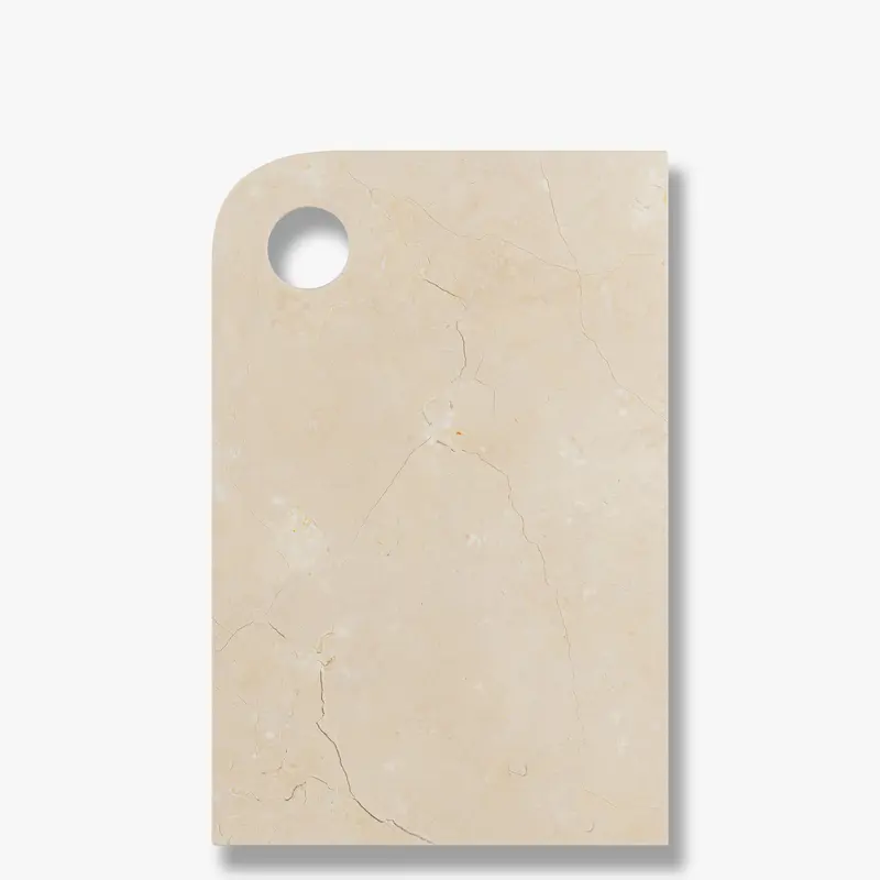 MARBLE serveringsbræt, medium, Sand