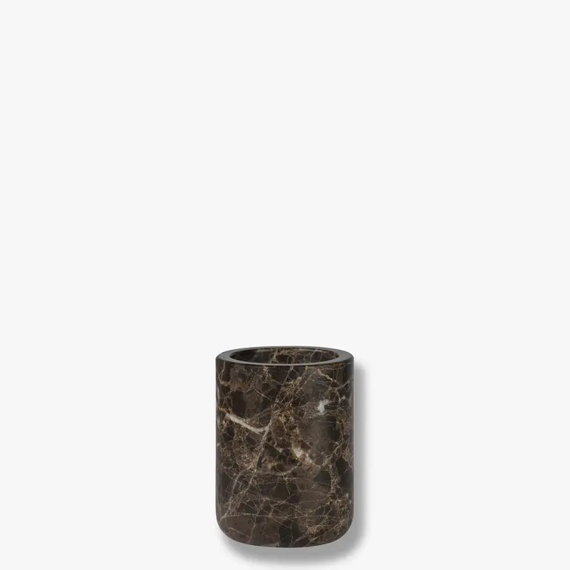 MARBLE tandbørsteholder, Brown