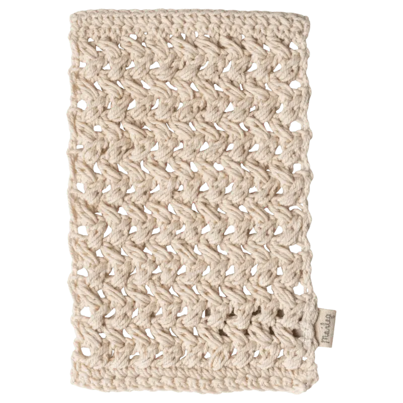 Miniature bademåtte - råhvid