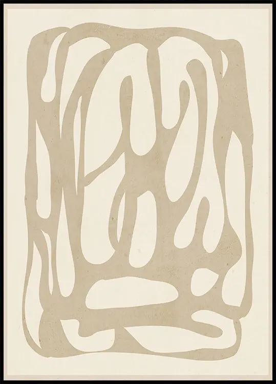 Modern Abstract Art 89 Poster
