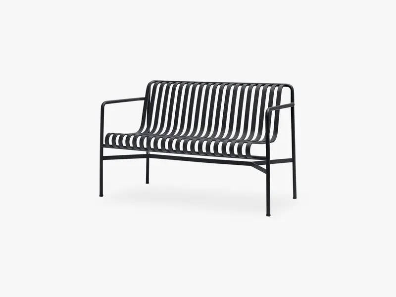 Palissade Dining Bench, Anthracite