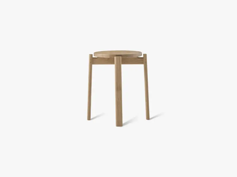 Passage Stool, Natural Oak