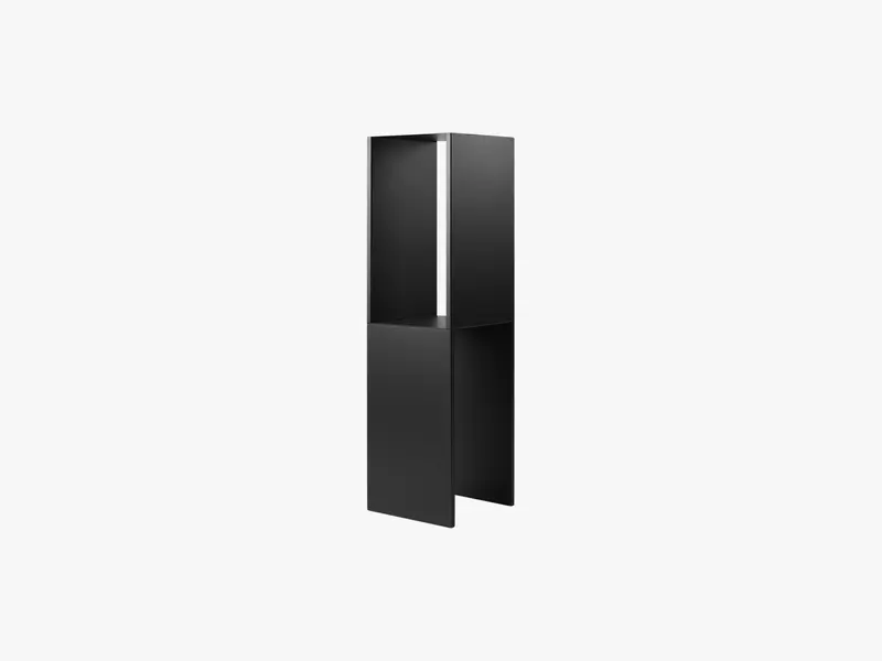 Pedestal Table, Black