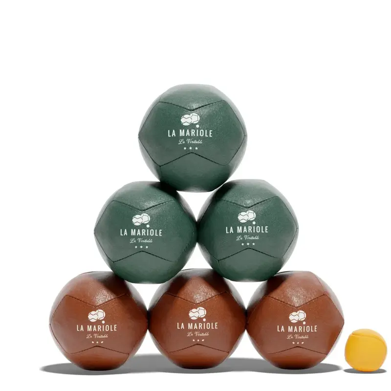 Pétanque - grøn og brun