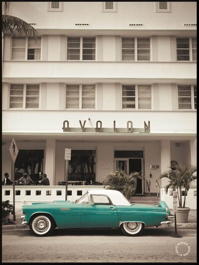 Plakat - Hotel - Minida