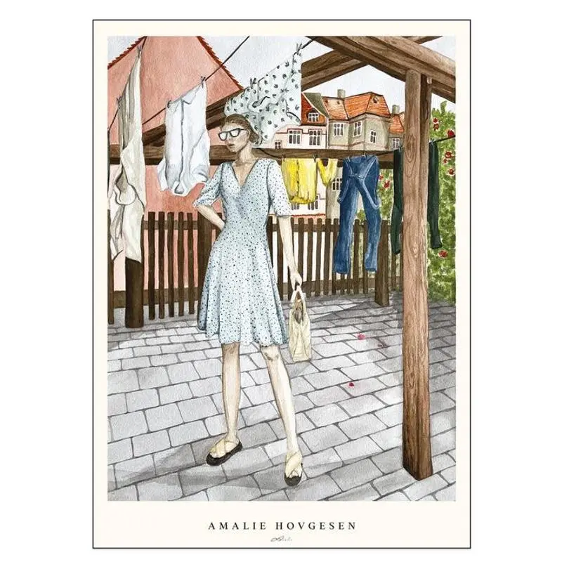 Plakat Laundry 50x70 cm