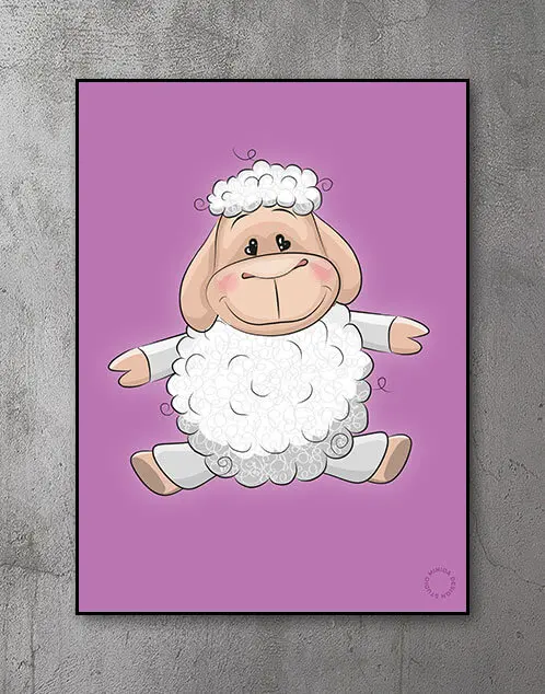 Plakat - Minida - Sheep