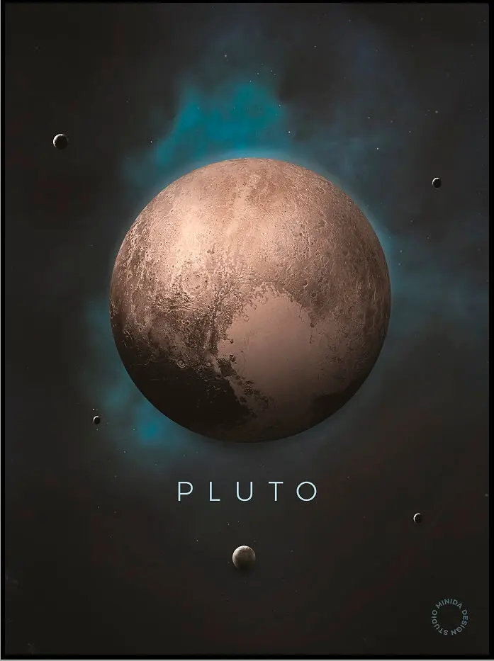 Plakat - Pluto - Minida