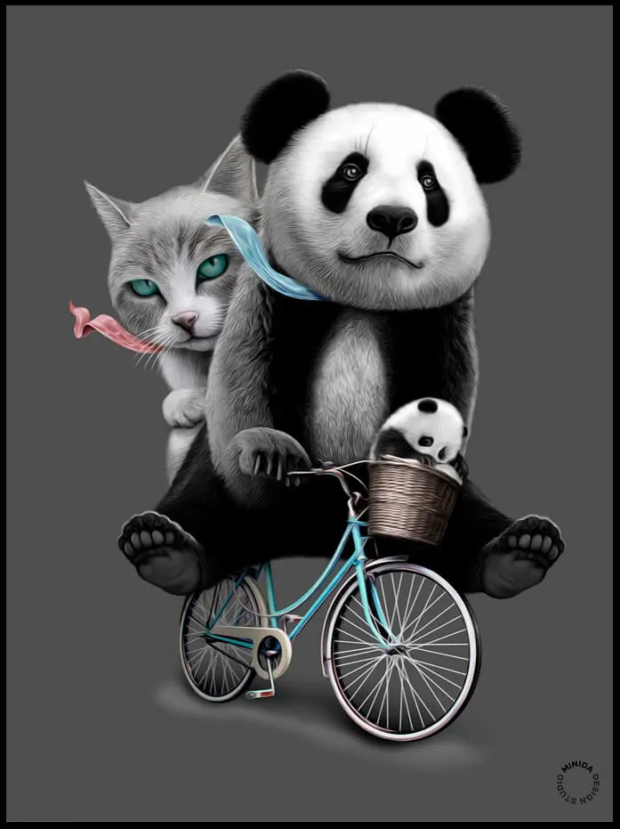 Plakat - Riding - Minida
